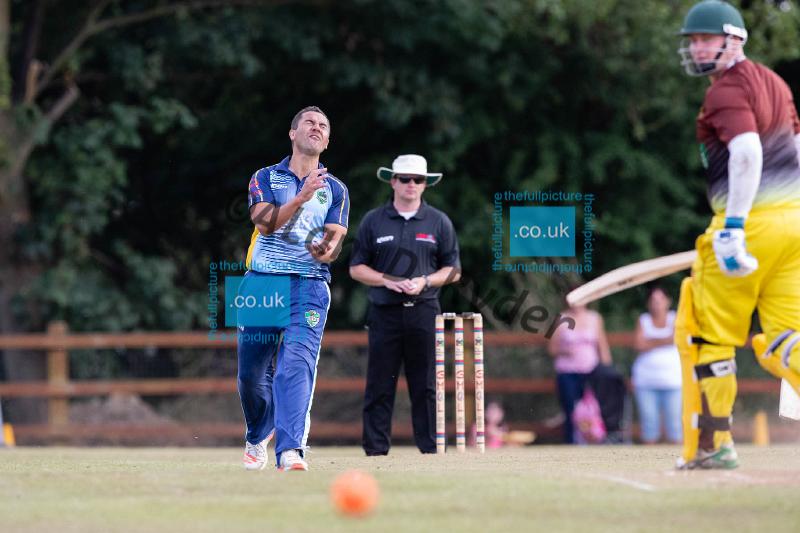 20180715 Flixton Fire v Greenfield_Thunder Marston T20 Final008.jpg - Flixton Fire defeat Greenfield Thunder in the final of the GMCL Marston T20 competition hels at Woodbank CC
